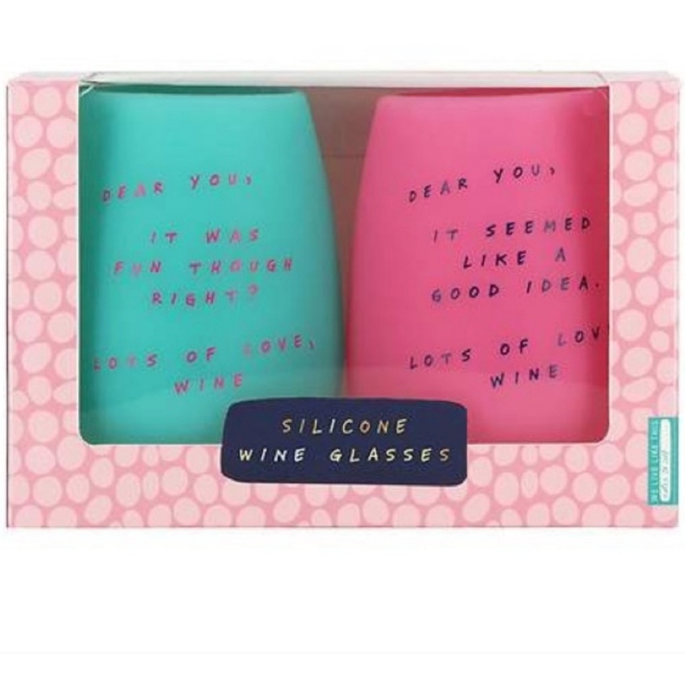 Silicone Steamless Wine Glasses